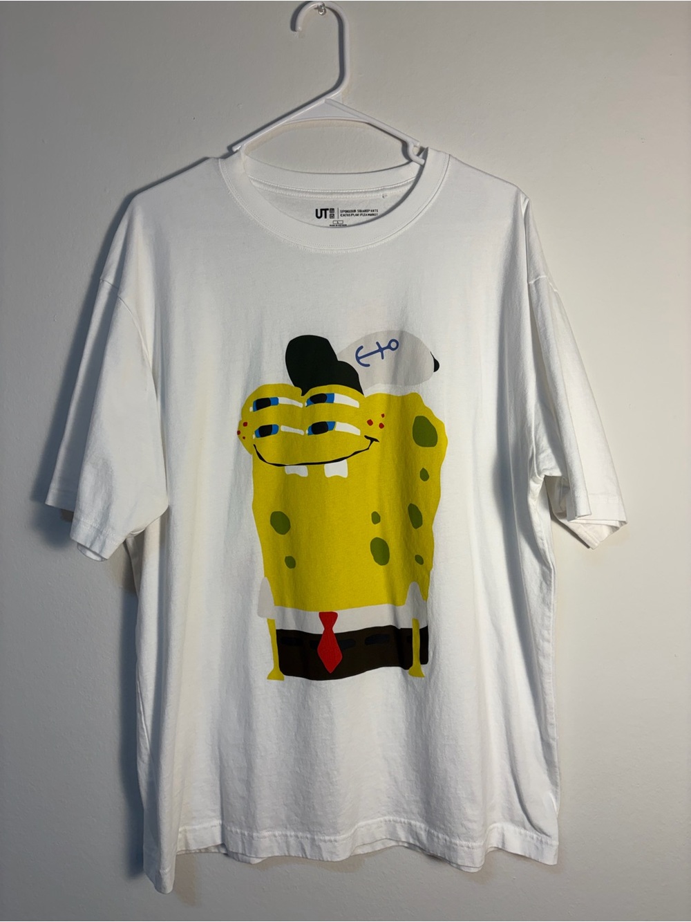 Cactus Plant Flea Market SpongeBob and Patrick Graphic Tee Size Large